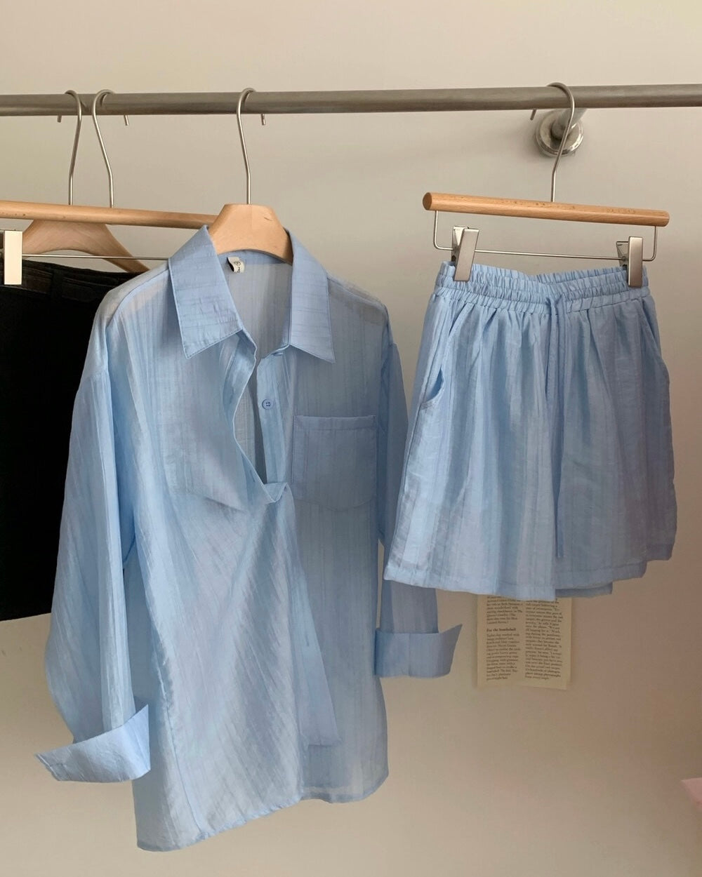 Casual Shirt & Shorts Set