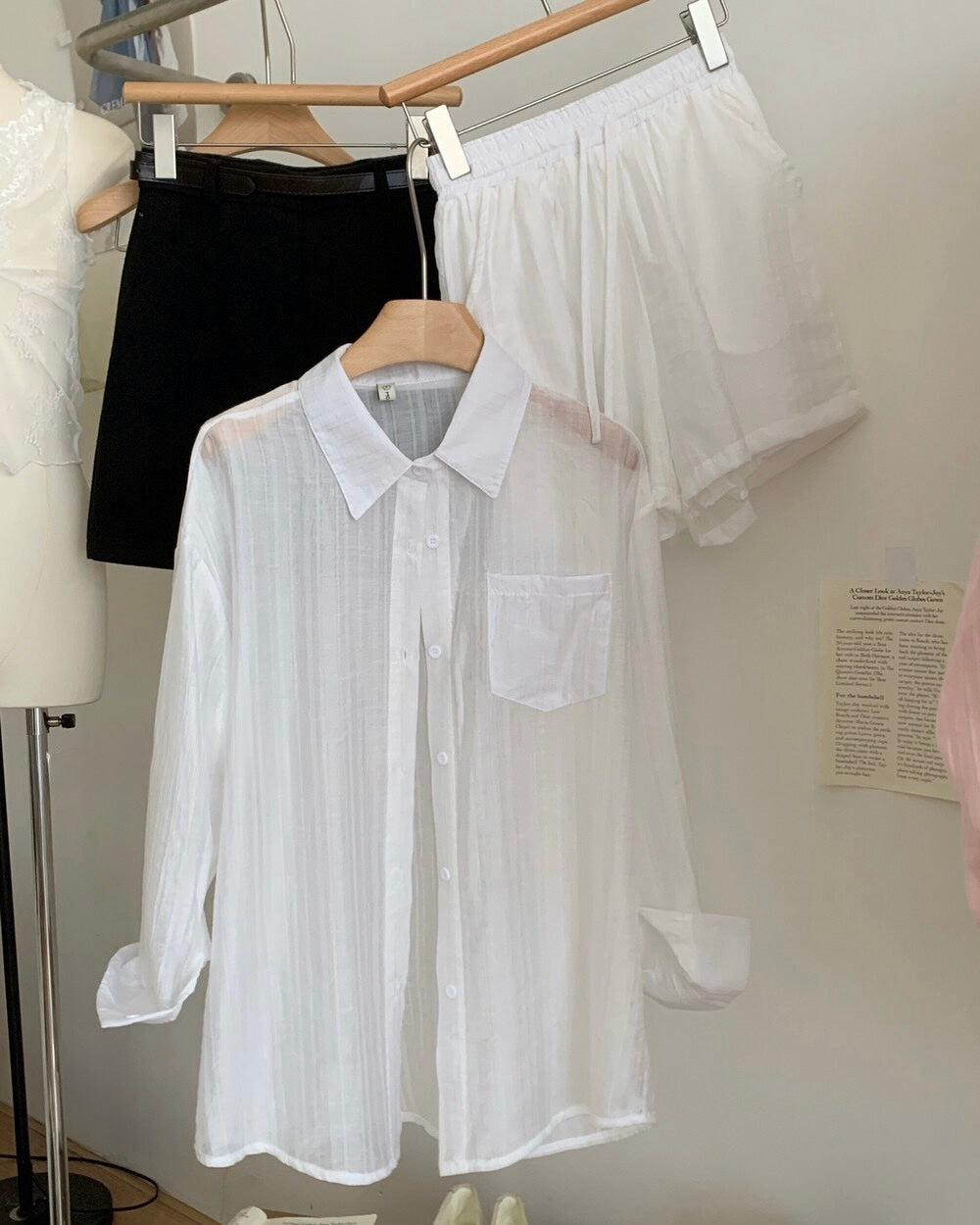 Casual Shirt & Shorts Set