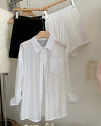 Casual Shirt & Shorts Set