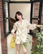 Floral Shirt & Shorts Set