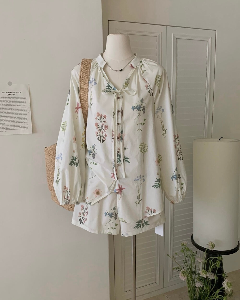 Floral Shirt & Shorts Set