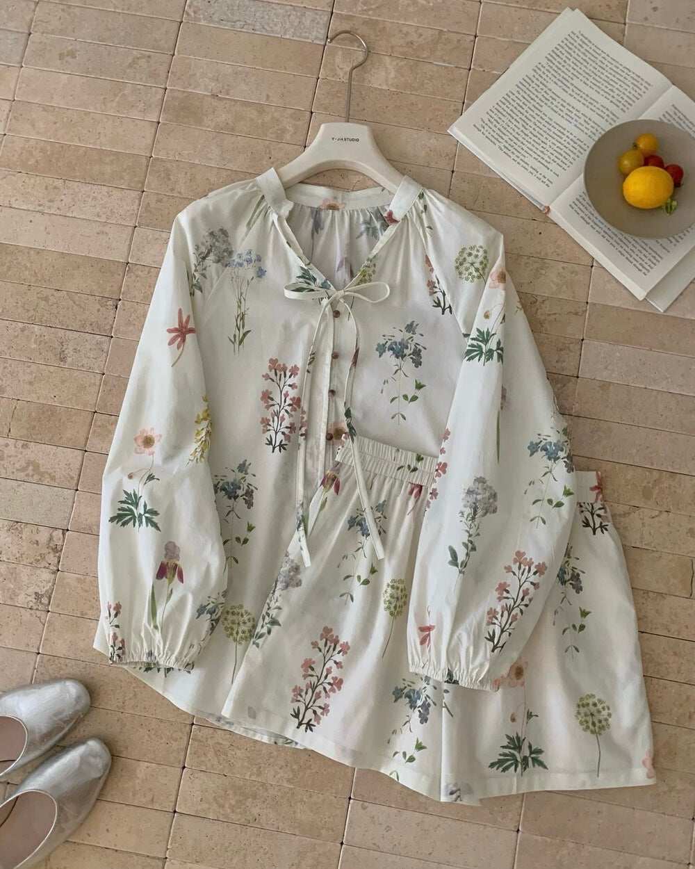 Floral Shirt & Shorts Set